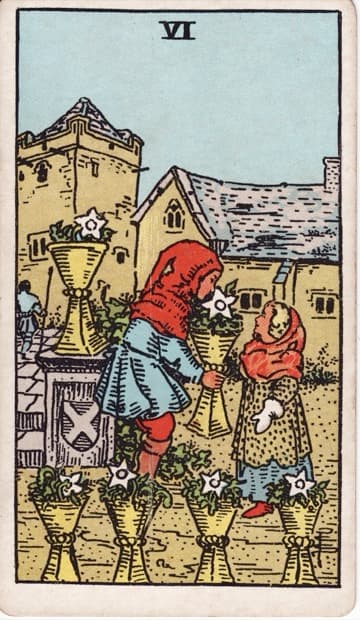 Six of Cups — Sáu Cốc