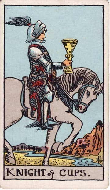 Knight of Cups — Hiệp Sĩ Cốc