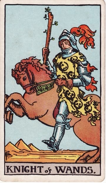 Knight of Wands — Hiệp Sĩ Gậy