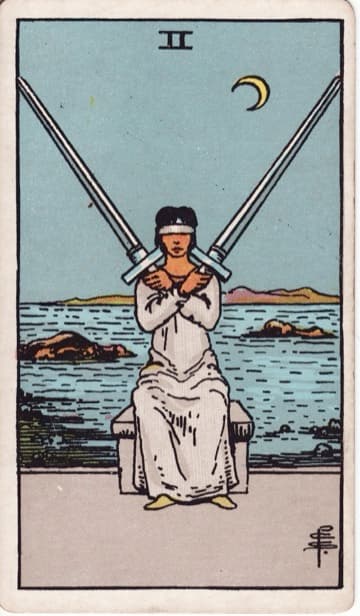 Two of Swords — Hai Kiếm