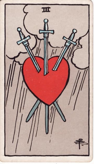 Three of Swords — Ba Kiếm