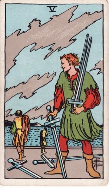 Five of Swords — Năm Kiếm